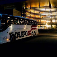 Bus vist foran kongrescenter