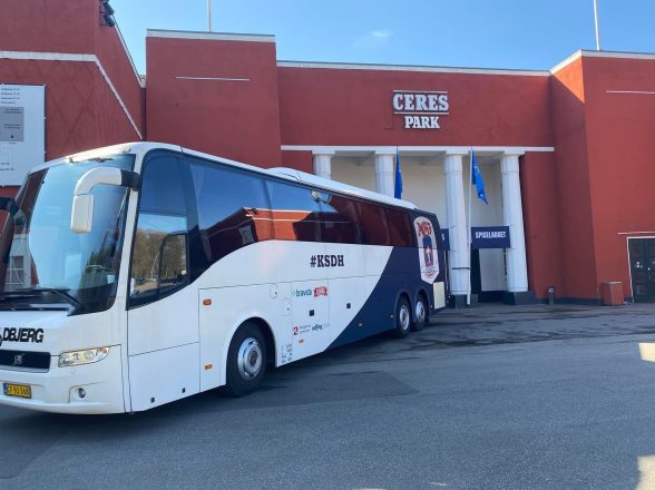 VIP bus 3: AGF dekoration