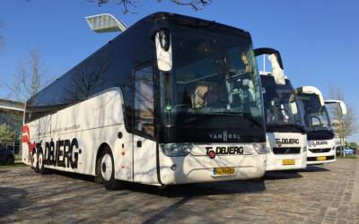 VIP kørsel - busser med konference udstyr, og optimal plads til at afholde møder undervejs.